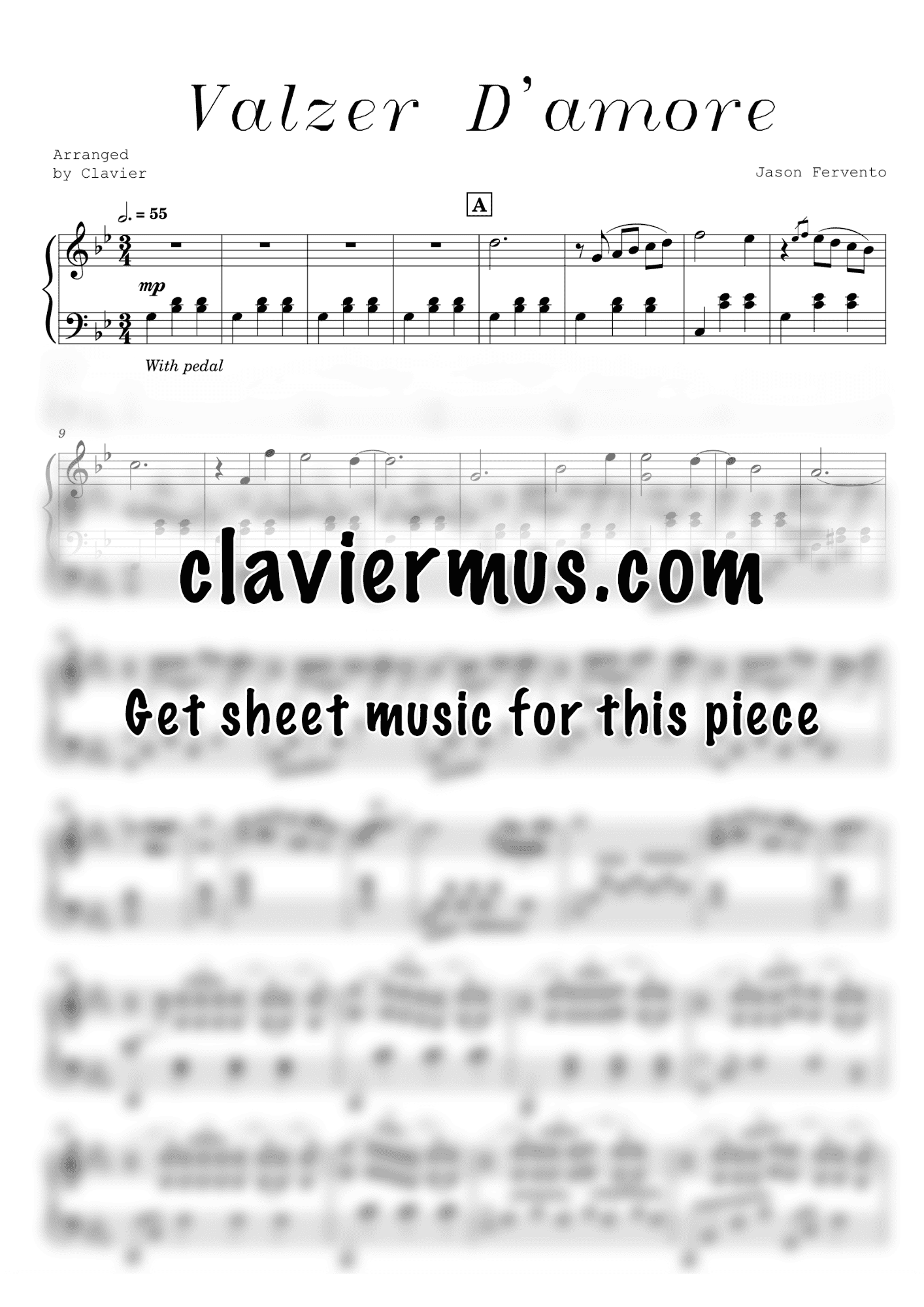 Valzer D'amore – Jason Fervento