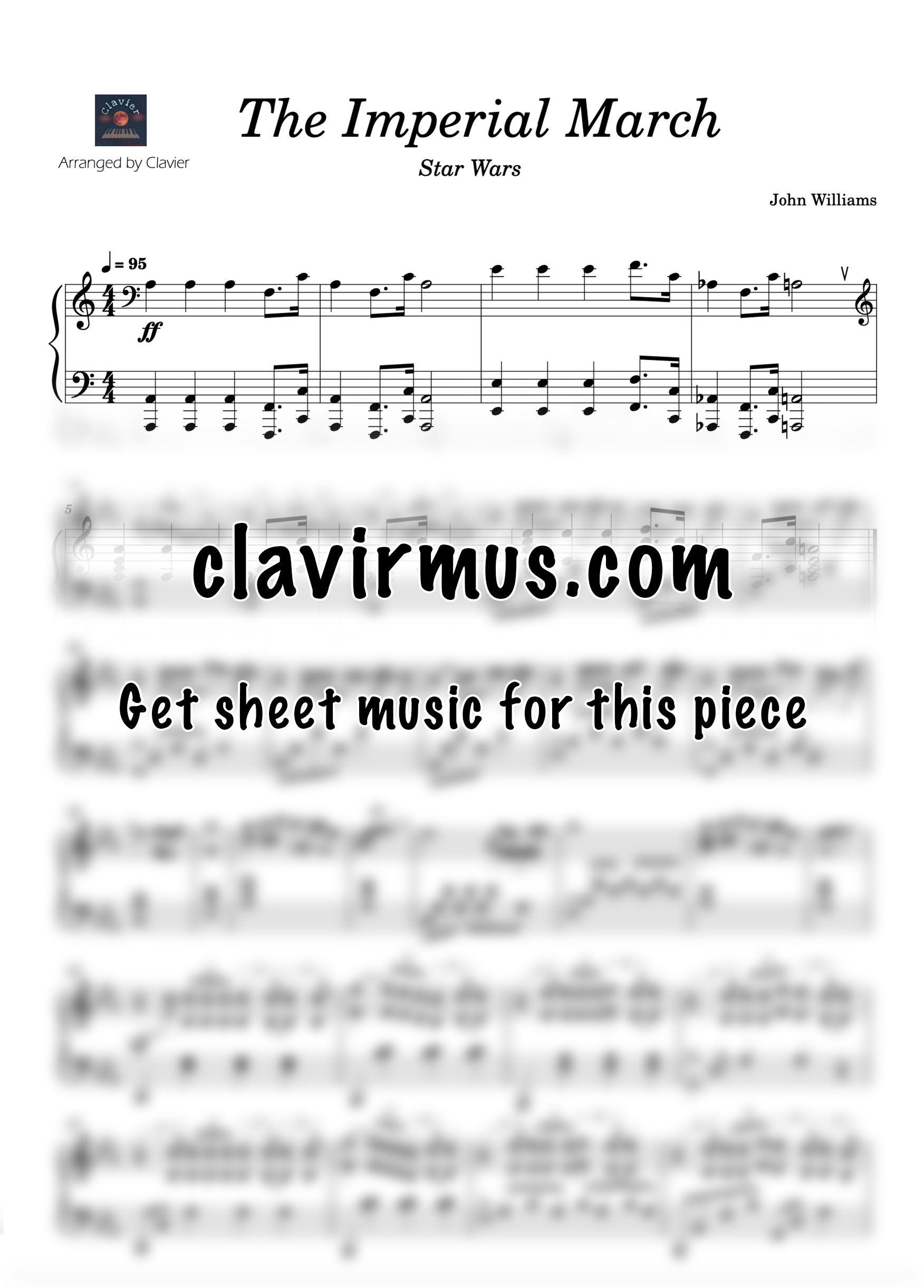 The Imperial March - Piano Sheet Music