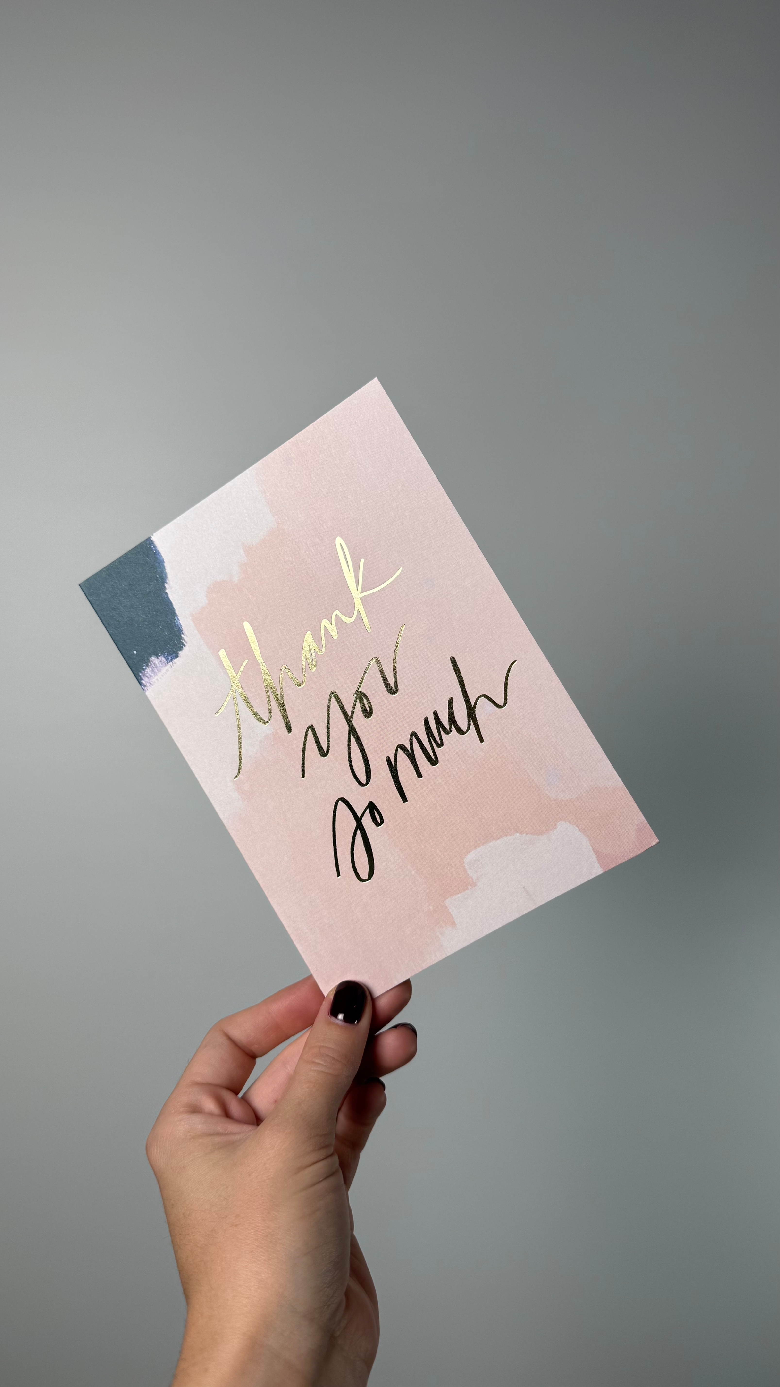 Thank you so much card 