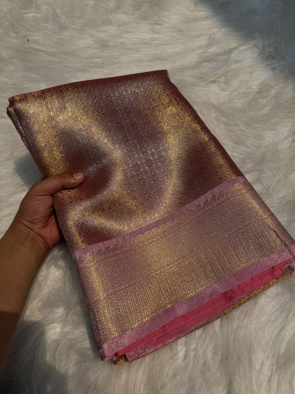 Banarasi Kanchipuram Silk Saree Code- AGT0272