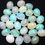 Thumbnail: 3x5mm/4x6mm/5x7mm Natural Ethiopian Opal Oval Shape Flat Back Cabochon