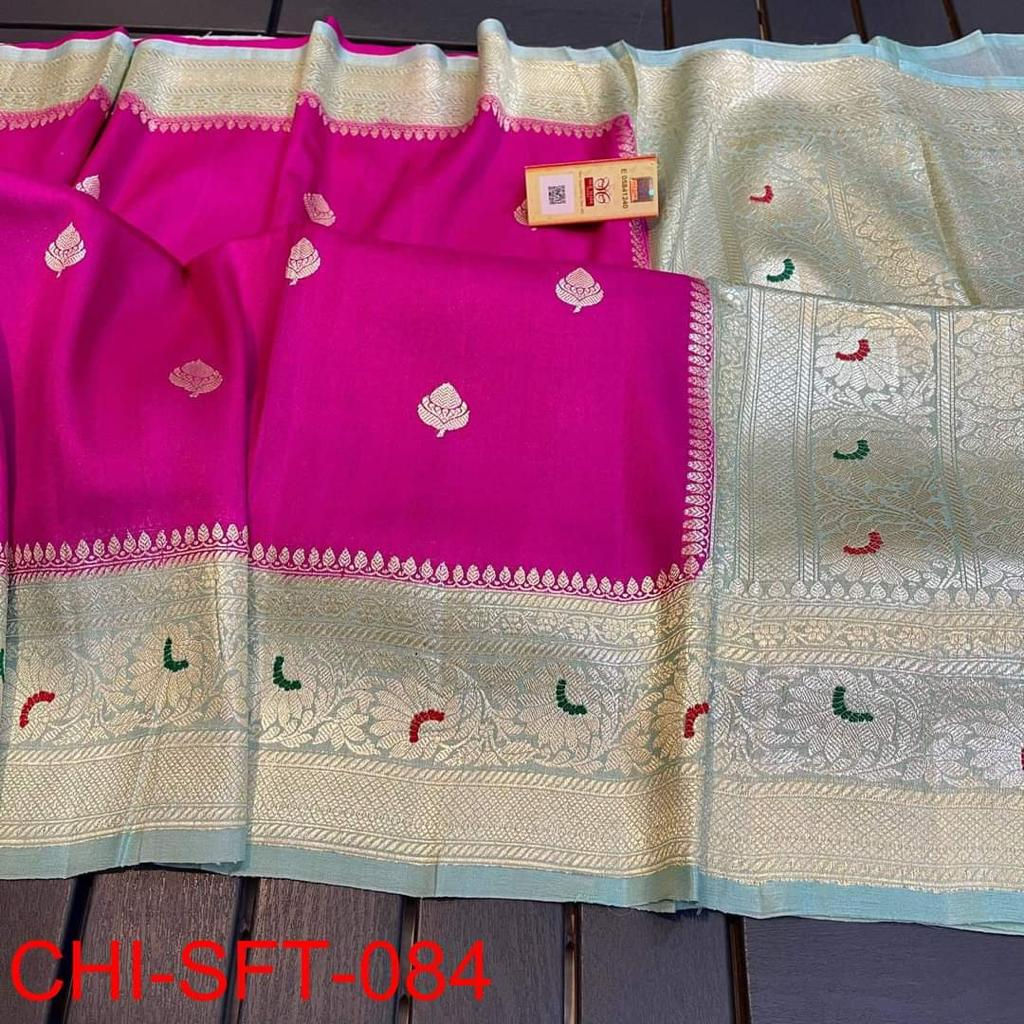 Banarasi Georgette Silk Saree Code- AGT00133