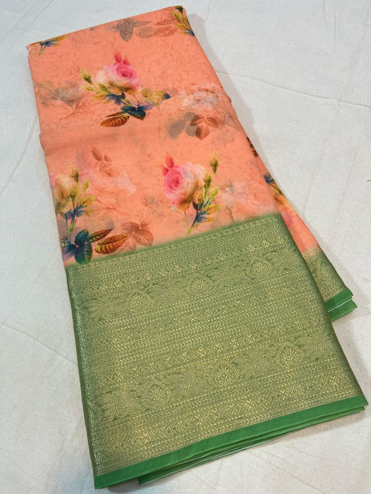 Banarasi Tussar Silk Saree Code- AGT059