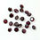 Thumbnail: 7mm/8mm/9mm/10mm Natural Red Garnet Round Cut Faceted Loose Gemstone