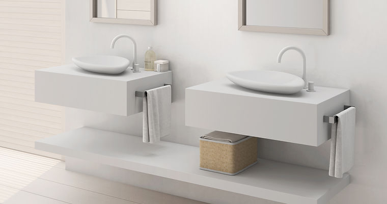 Vasque Spot 174 Scene Liso Blanco Hidrobox - Vasque Lavabo
