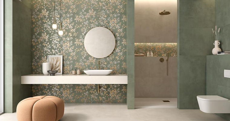 Nara Eleganta Saggio Pamesa - Carrelage effet végétaux