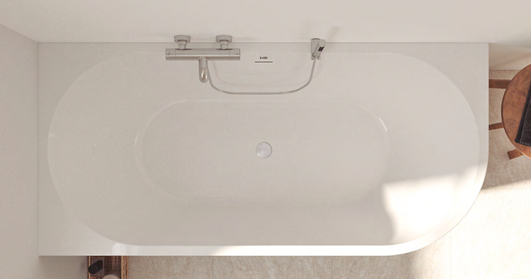 Baignoire taris R/L blanc 170x90 B10