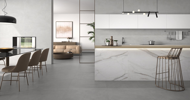 Carrelage Conca perla Pamesa - sol intérieur effet béton