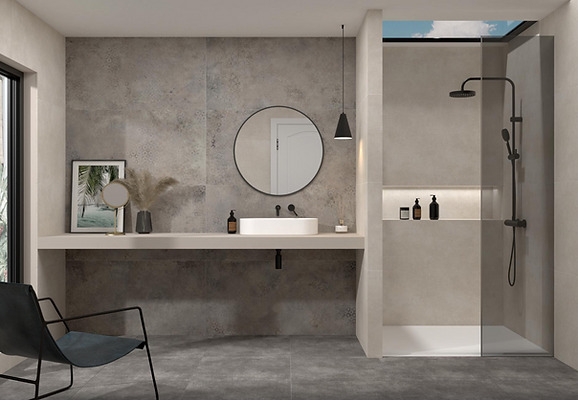 Alpha marengo Pamesa - sol intérieur effet béton