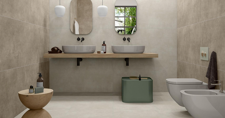 Alpha blanco Pamesa - sol intérieur effet béton