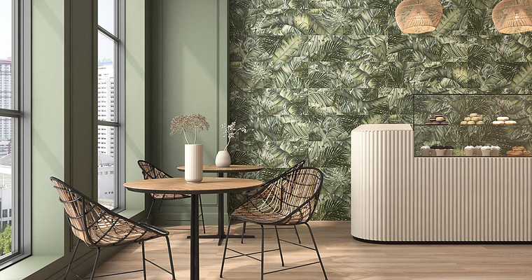 Vegetal trend Pamesa insp. - Carrelage effet végétaux