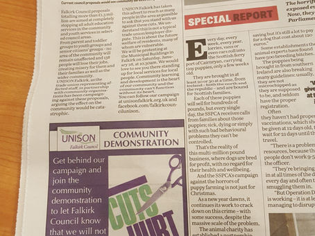 CLD Campaign - Falkirk Herald Editorial