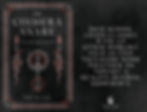 The Chimera Snare book cover with red-black occult border and blurb about two teens stopping a reality-bending showdown