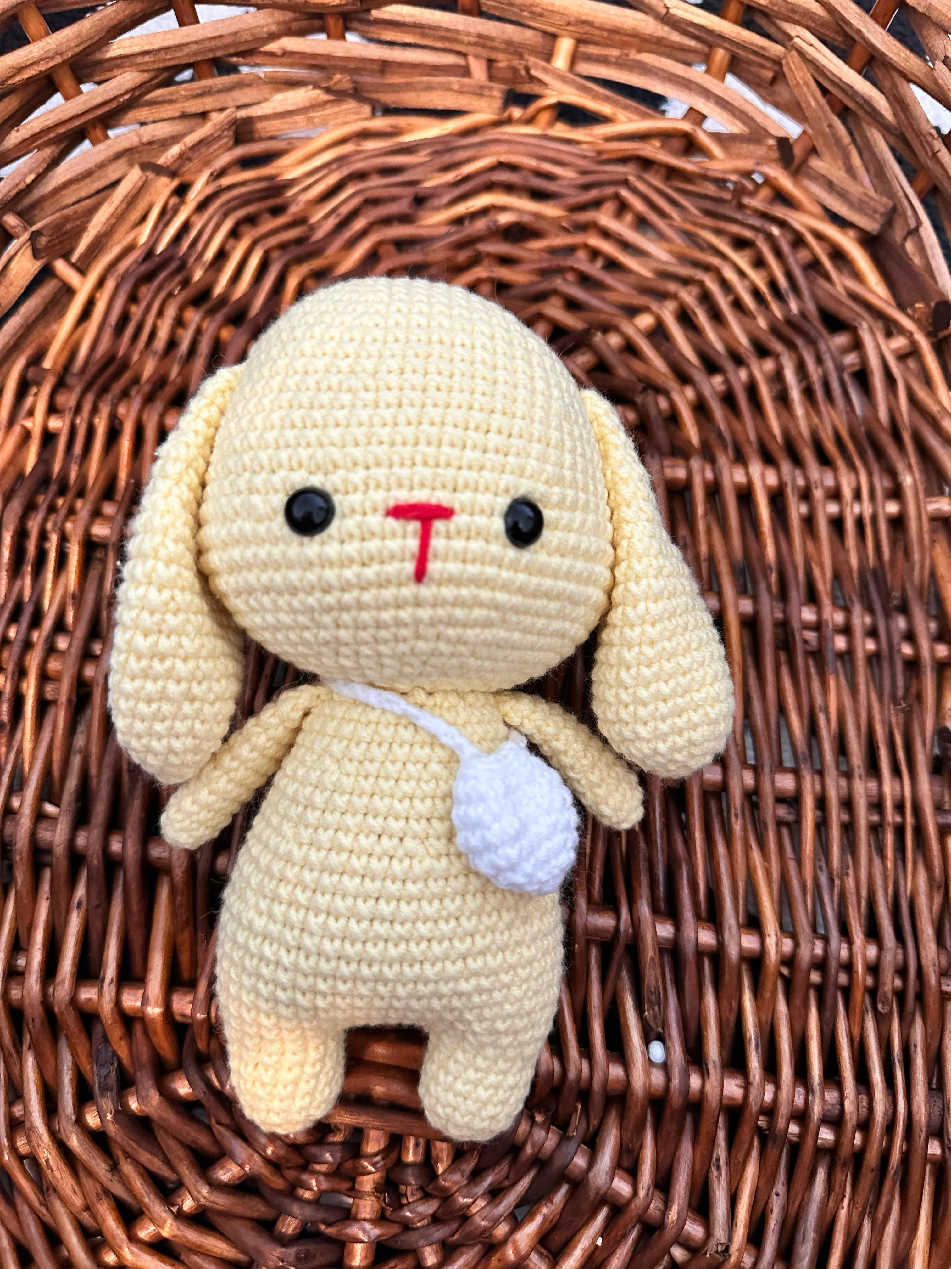 A Pocketful of Sunshine: Little Bunny with a Pouch
