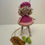 Thumbnail: Purple Beret Chic: Curly Haired Amigurumi Doll