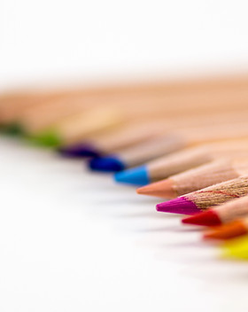 Colored pencil tips