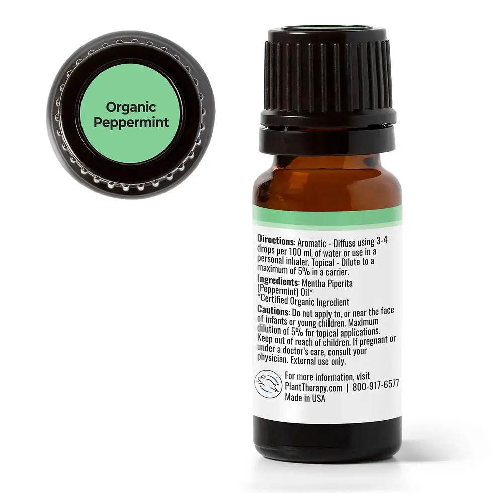 Thumbnail: Organic Peppermint Essential Oil 10 Ml