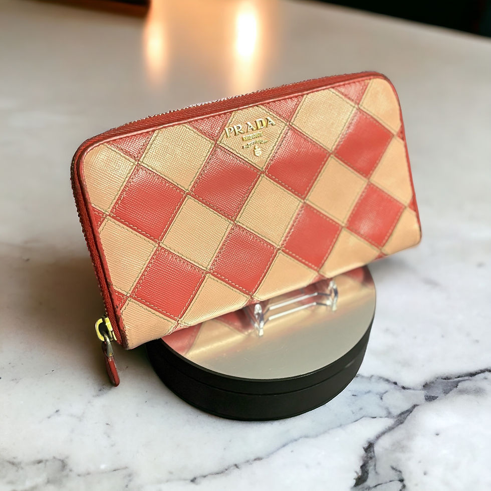 Thumbnail: Hot Pink PRADA Long Zippy Wallet