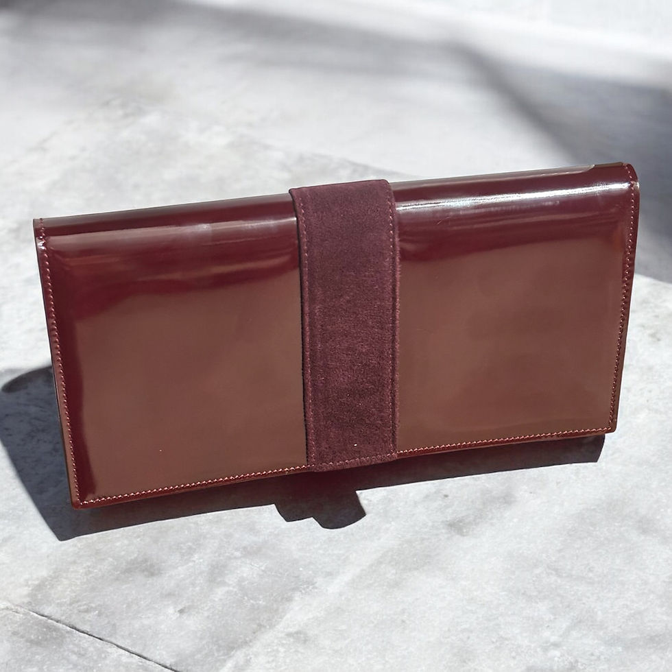 Thumbnail: Cartier Burgundy Trinity Long Wallet