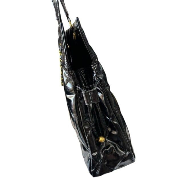 Miniatura: VIP/GWP Black Quilted Patent Large Shopping Tote