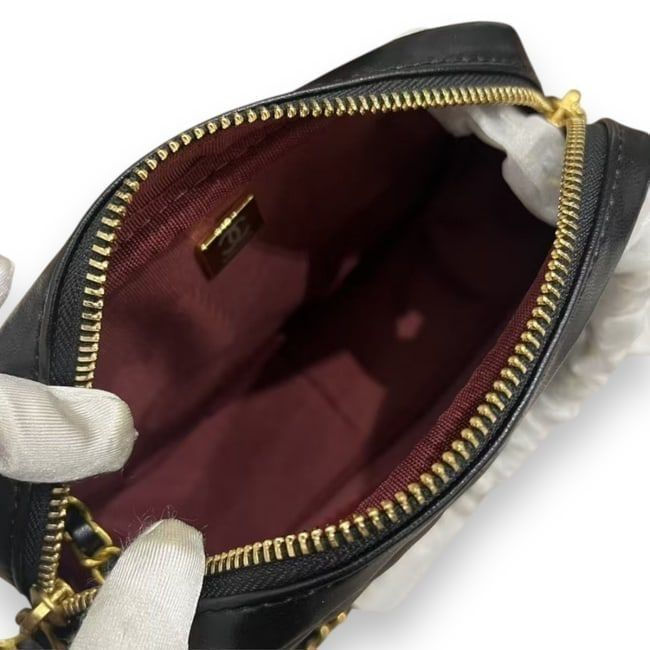 Thumbnail: VIP/GWP Black Quilted Camera Bag