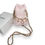 Thumbnail: Christian DIOR Pink/White 2Way Carry Drawstring Bag