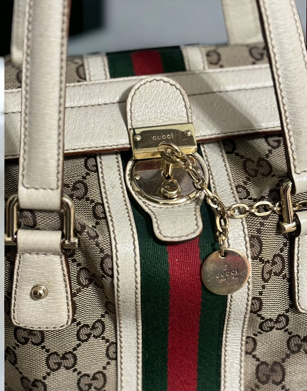 Miniaturbild: Vintage Gucci Schatztasche
