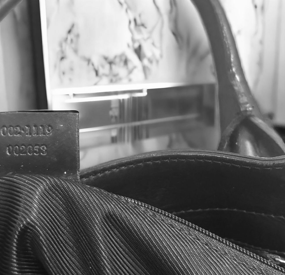 Miniaturbild: Black Vintage Gucci GG Canvas Tote