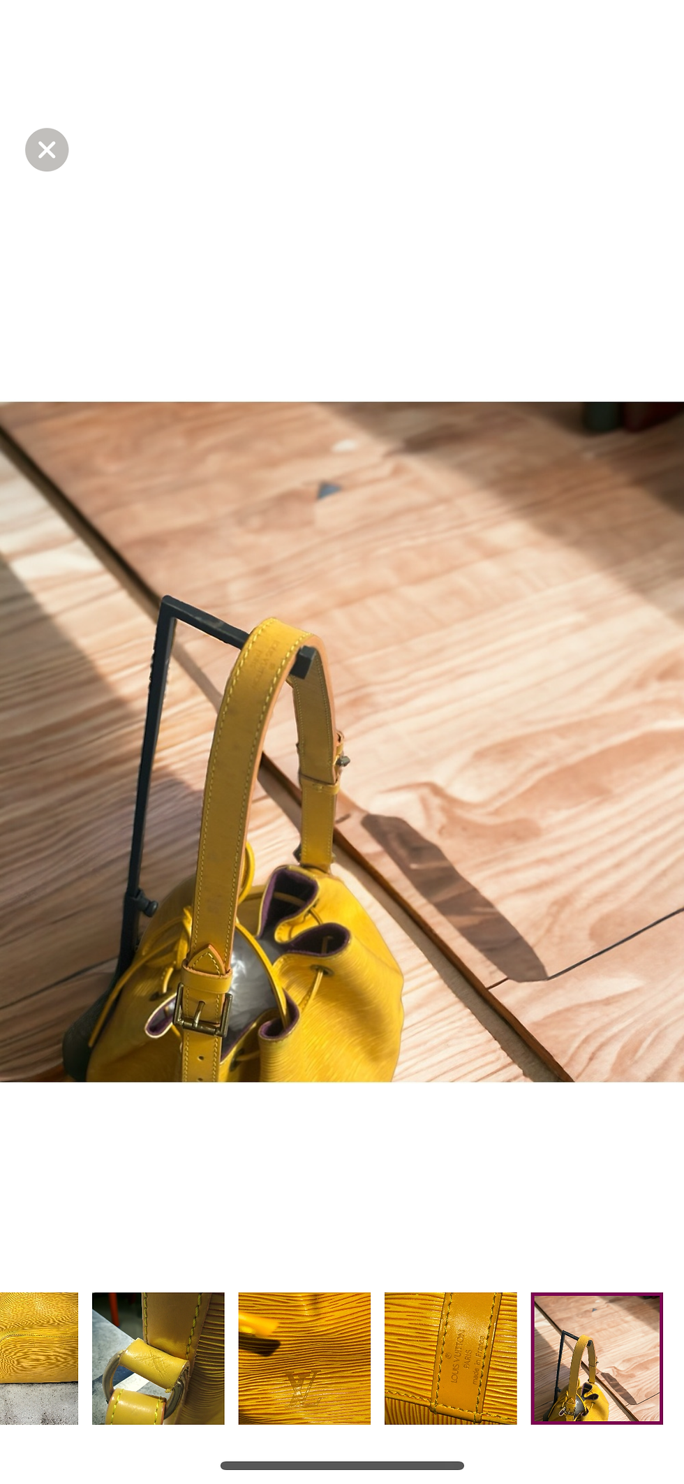 Miniatura: Yellow Epi Louis Vuitton Noe’