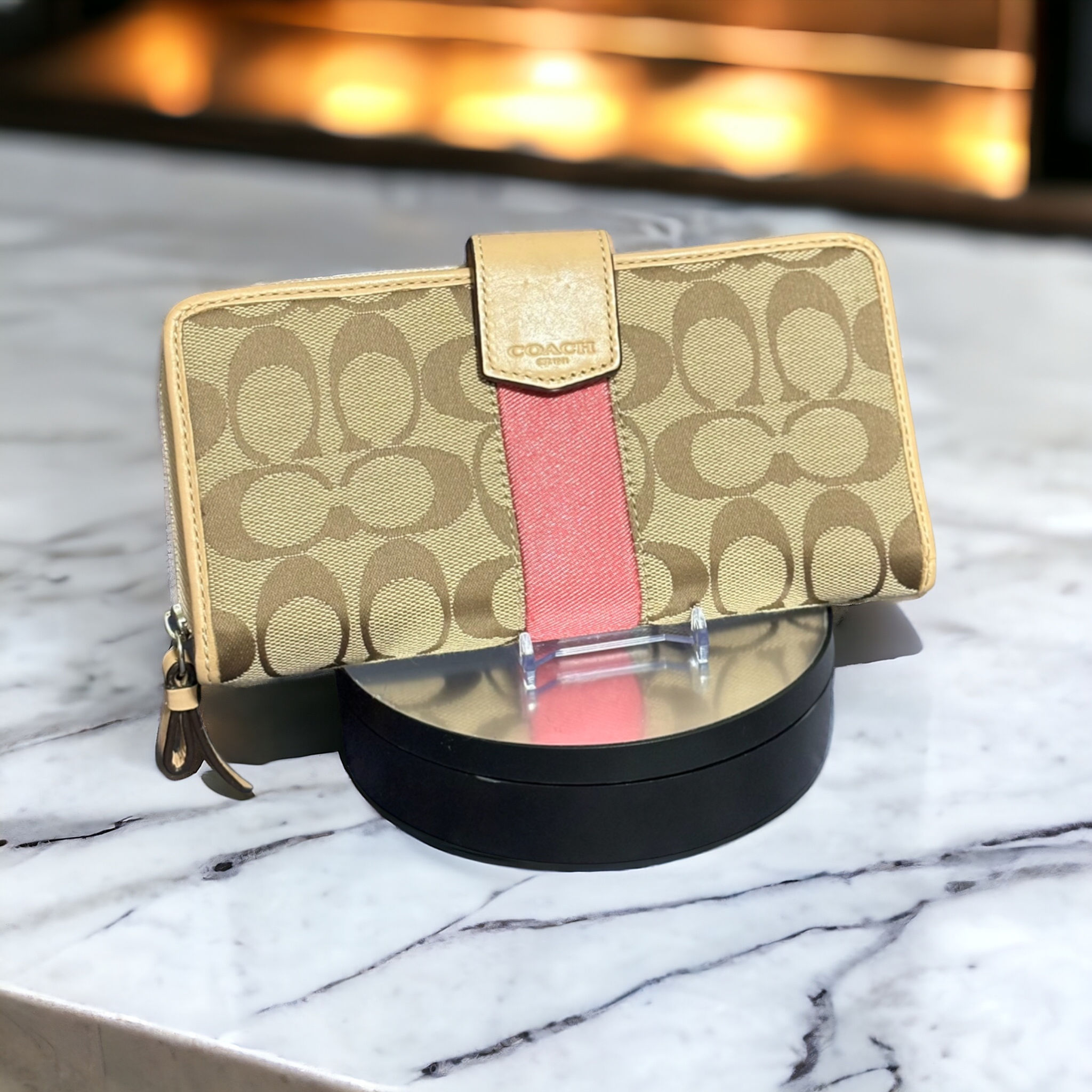 Coach Long Snap Wallet