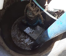 desentupimento e escoamento de esgoto