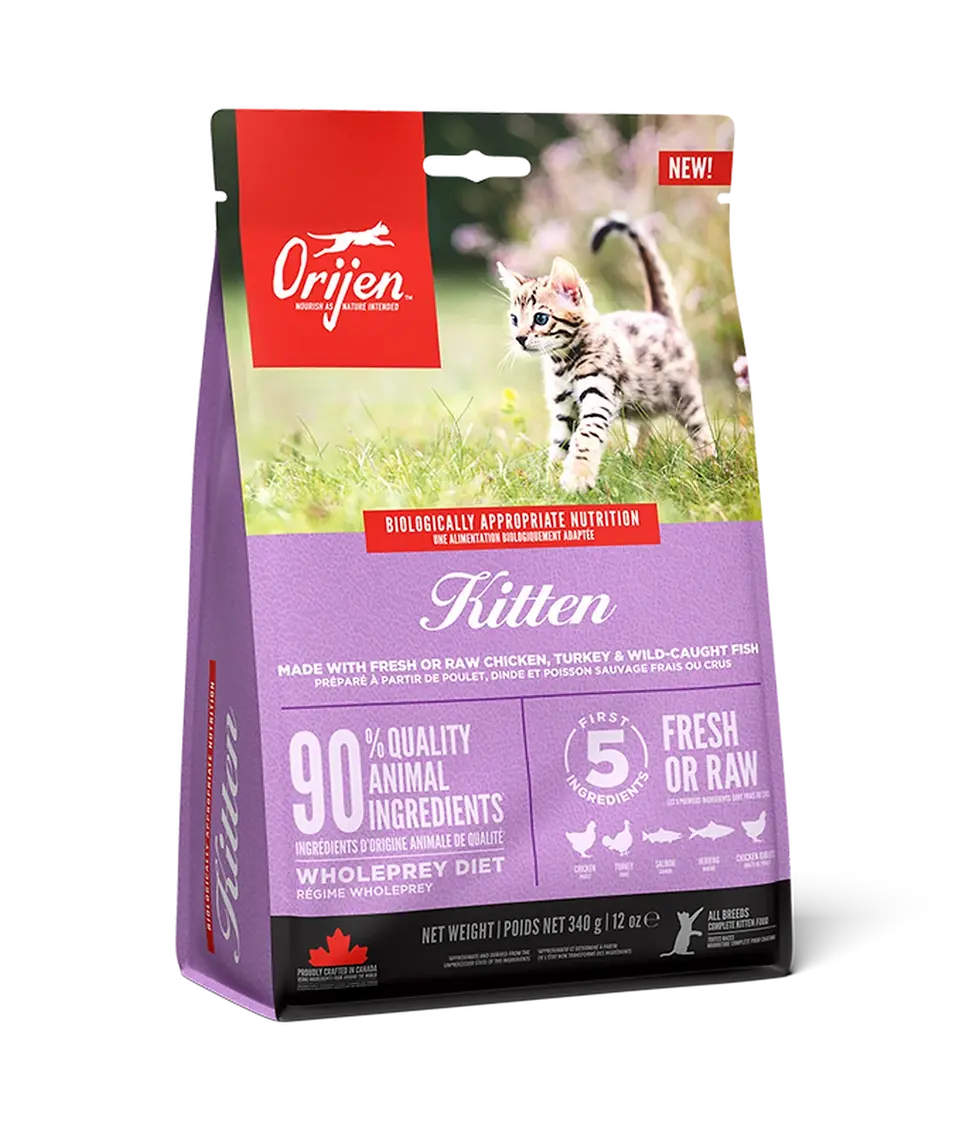 ORIJEN Kitten Front Right 340g EMEA APAC.webp