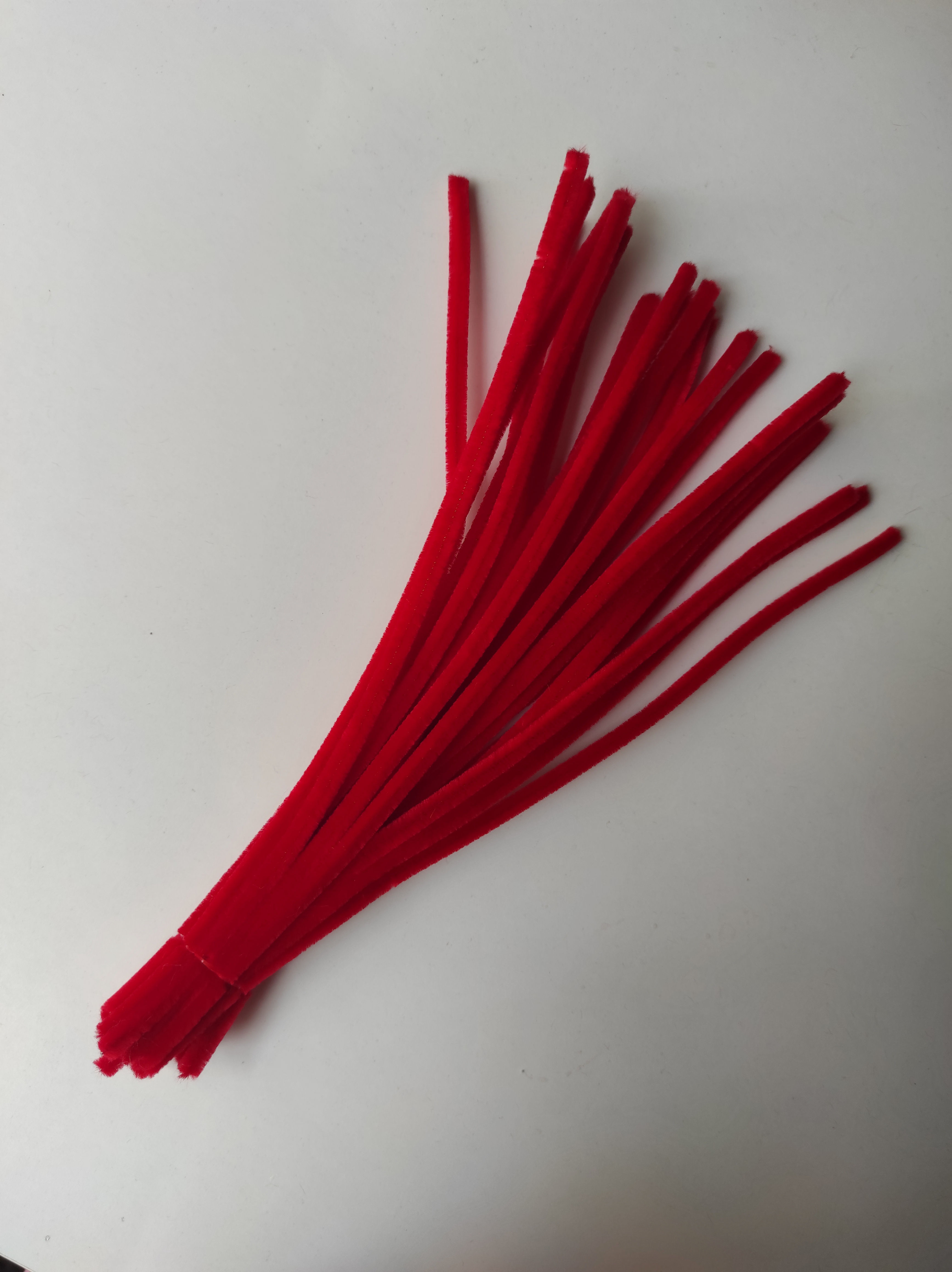 25 Adet Kan Kırmızı Şönil