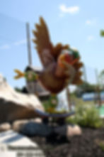 Mini Golf Turkey Character