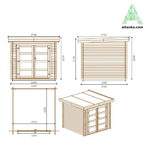 Thumbnail: Garden Room (Library-Gym)