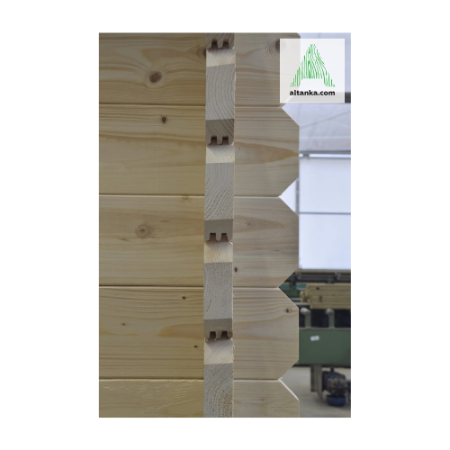 Thumbnail: Garden Cabin House19,20 m2 - 4,80x4 m - 40 mm
