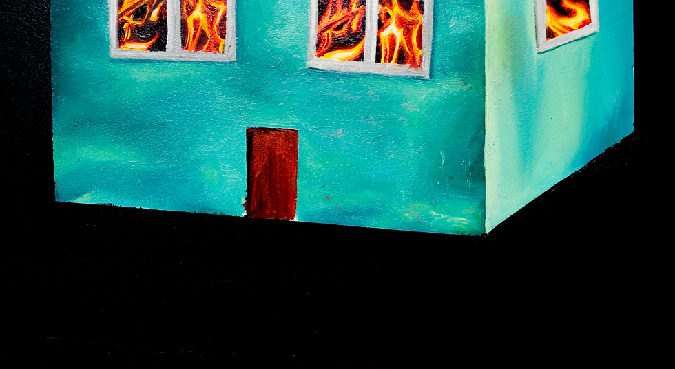 Is There No One in the House? Surrealist Deserts, Empty Houses and Quantum Incompleteness