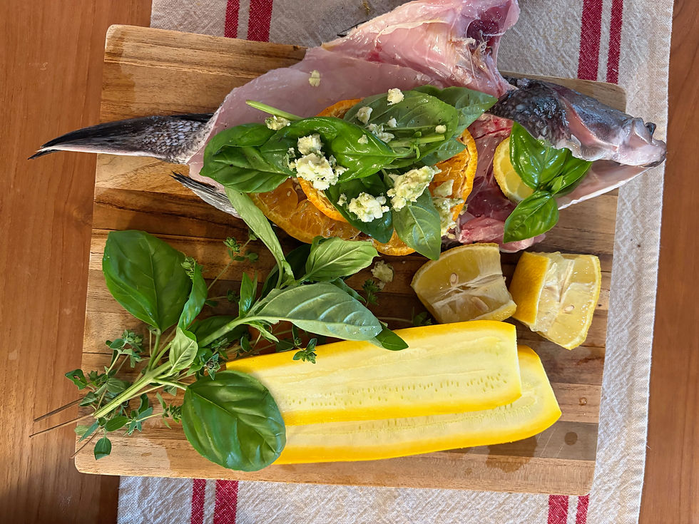 Grilled Whole Black Sea Bass | On the Water with Captain Joel Bois