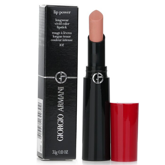 Thumbnail: GIORGIO ARMANI - Lip Power Longwear Vivid Color Lipstick 3.1g/0.11oz
