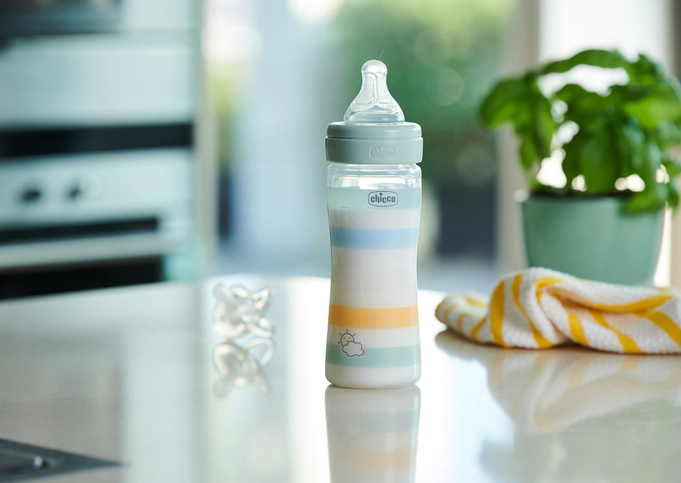 Thumbnail: Biberão plástico Well-Being 250ml Fluxo médio Chicco 