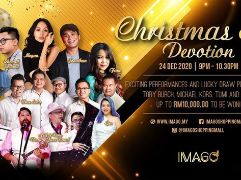 IMAGO’s Christmas Live Virtual Celebration: Cash Vouchers RM10,000