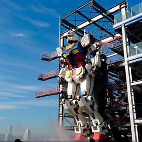 Gundam Robot On Actual Size Scale Introduced In Japan