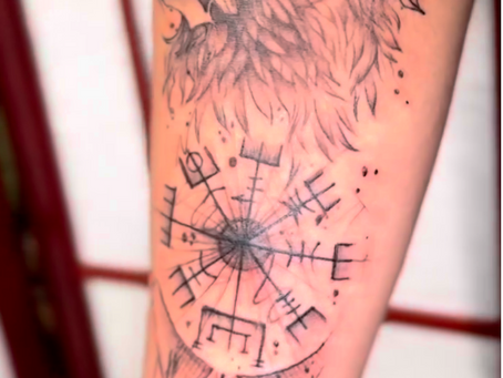 abstract tattoos at tattoo studio Brooklyn