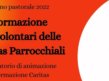 Percorsi di formazione per i volontari delle Caritas Parrocchiali