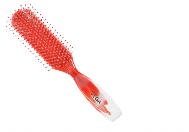 Vega Flat Hair Brush Men & Women, Color May Vary (R4-FB )