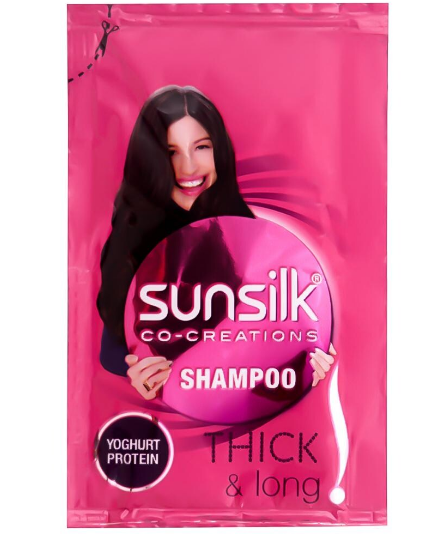 SUNSILK THICK & LONG SHAMPOO SACHET 5.5 ML