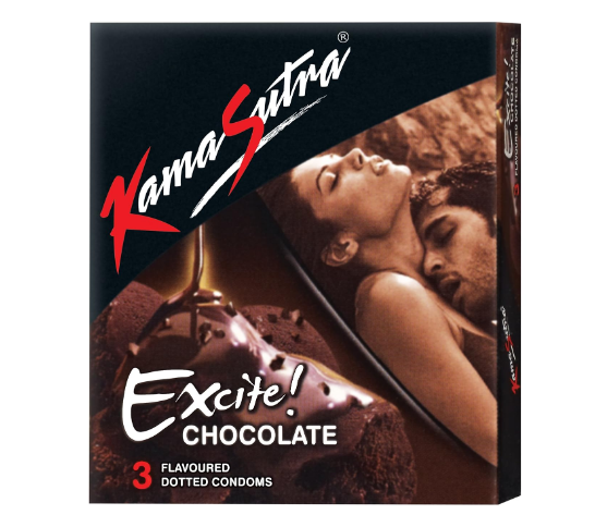 KamaSutra Chocolate - 3 Condoms