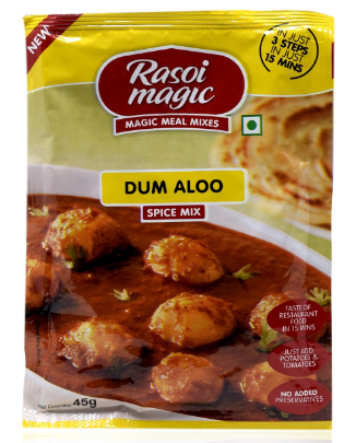 Rasoi Magic Instant Mix - Dum Alu, 45g Poly Pack