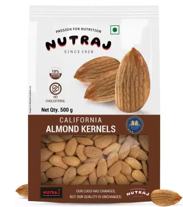 Nutraj California Almonds, 500g