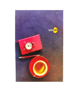 Youva Case Bound Yotebook Single Line Size B6 (12.5cm x 17.6cm) 192pages